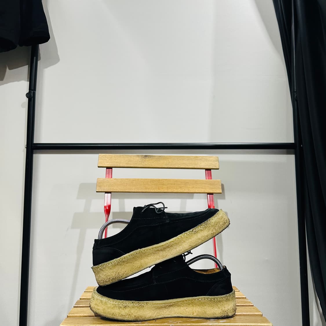 265) 로스트가든 로퍼 남성 남자 유니폼 크레이프 더비 블랙 ver.1 상품이미지7