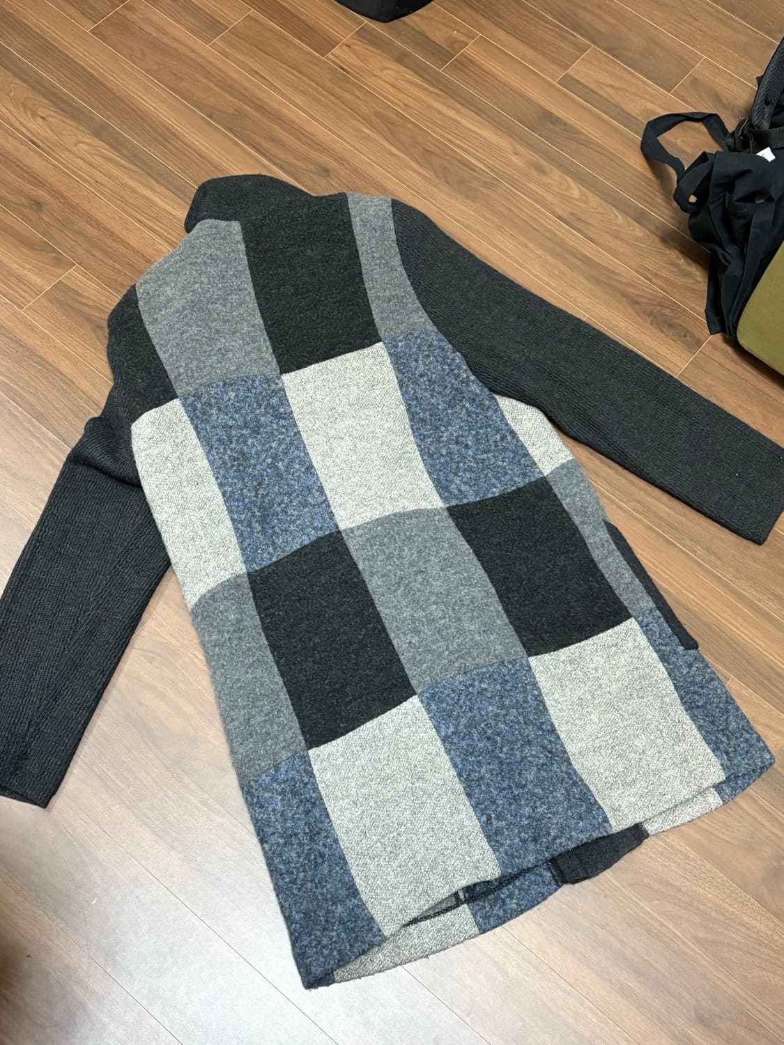 빈티지 패치워크 가디건 코트 상품이미지4