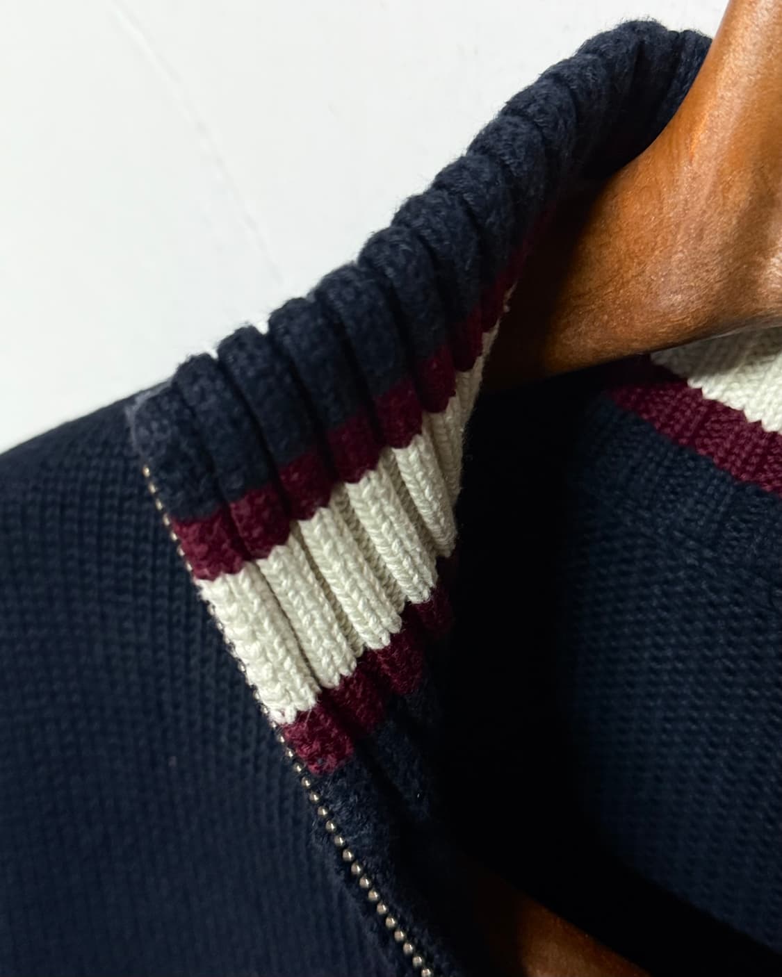 폴로 랄프로렌 코튼 케이블 쿼터 집업 풀오버 XL(18-20) 상품이미지4