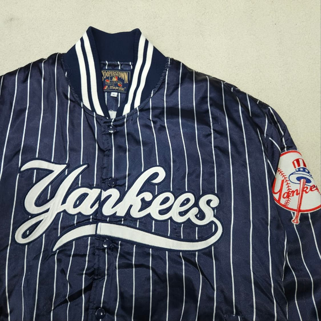마제스틱 쿠퍼스타운 뉴욕 양키즈 자켓 XL 상품이미지4