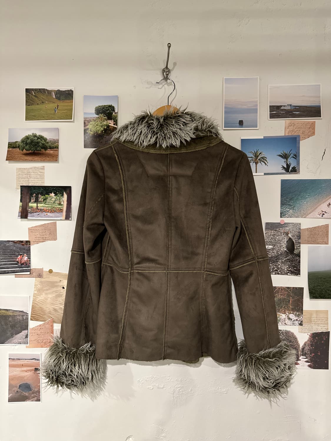 스웨이드 퍼카라 자켓 상품이미지8