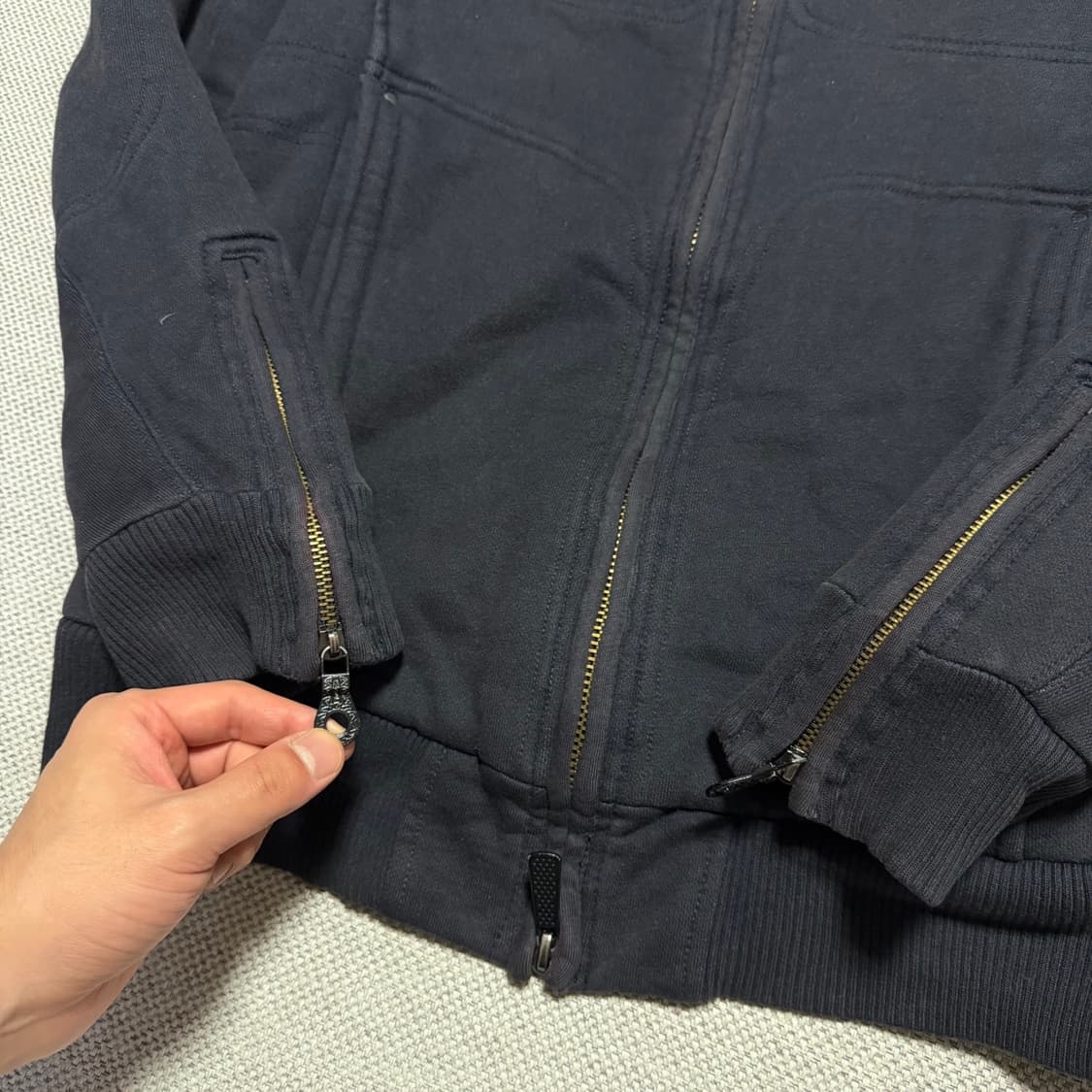 DIESEL 디젤 퍼 후드집업 상품이미지2