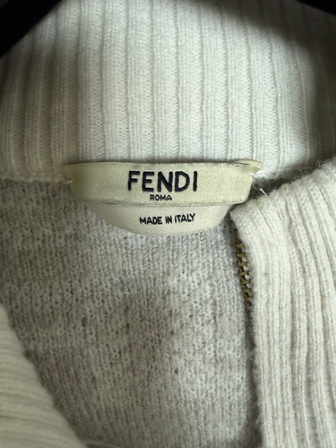 [희귀컬러/S급] 펜디 FF 로고 자카드 집업 36 (매장가 250만 이 상품이미지3