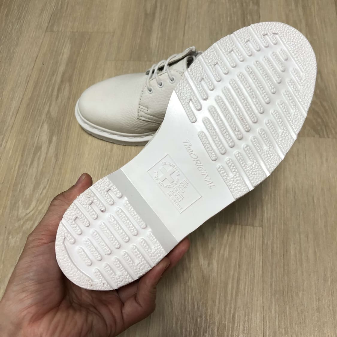 (220) 닥터마틴 1461 옥스포드 ZIP 지퍼 화이트 닥터마틴 220 상품이미지4