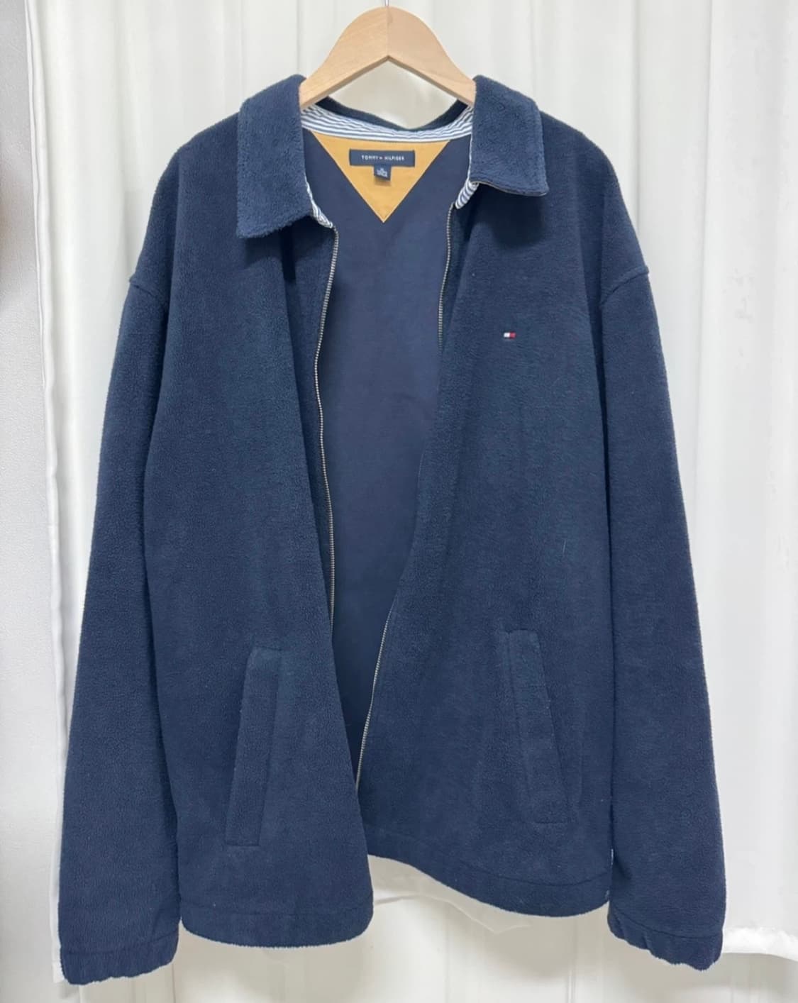 타미힐피거 후리스 집업 XL 상품이미지4