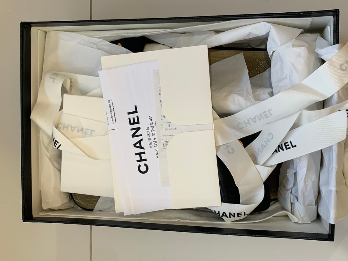 Chanel 샤넬 슬리퍼 상품이미지2