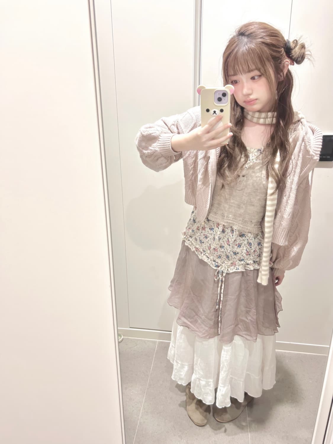 벚꽃 뮤트 모리 코디 세트 사와코 하구미 모리걸 상품이미지1