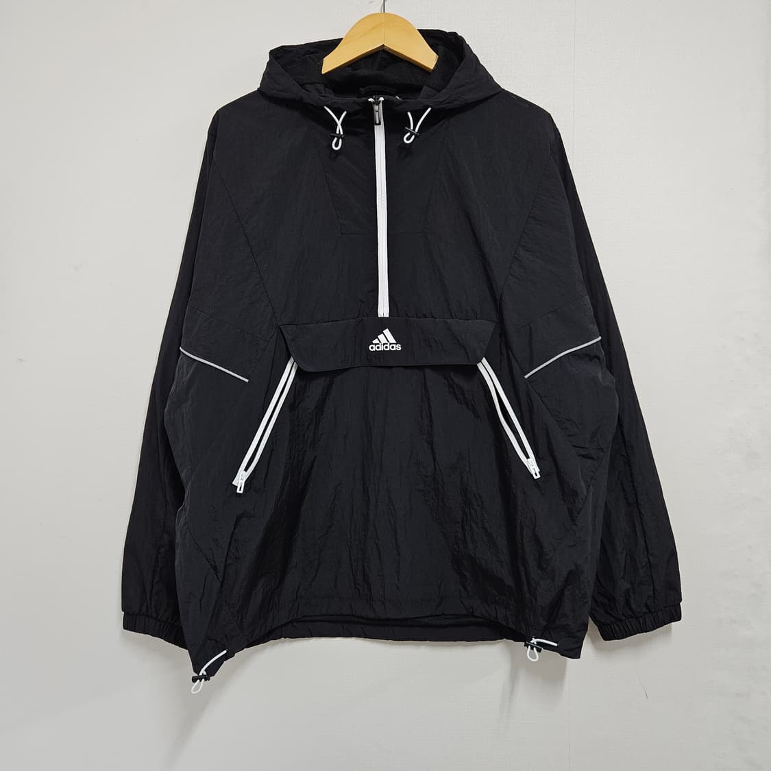 컨디션A 아디다스 오버핏 우븐 아노락 XL 상품이미지2