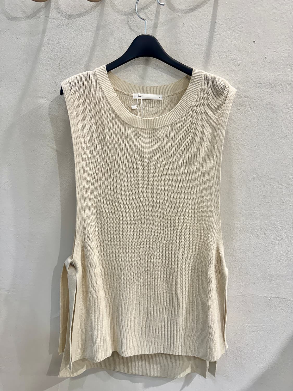 japan vintage 타이 니트 베스트 상품이미지1
