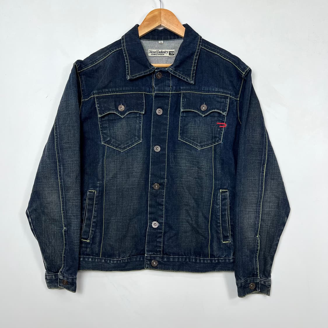 DIESEL 디젤 데님 디비전 레드 스티치 데님 자켓 상품이미지1