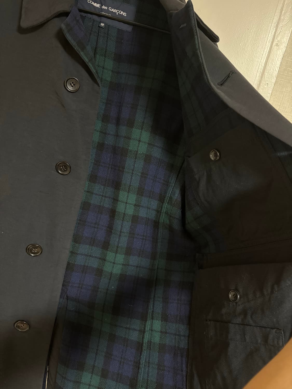 꼼데가르송 옴므 코트 상품이미지3