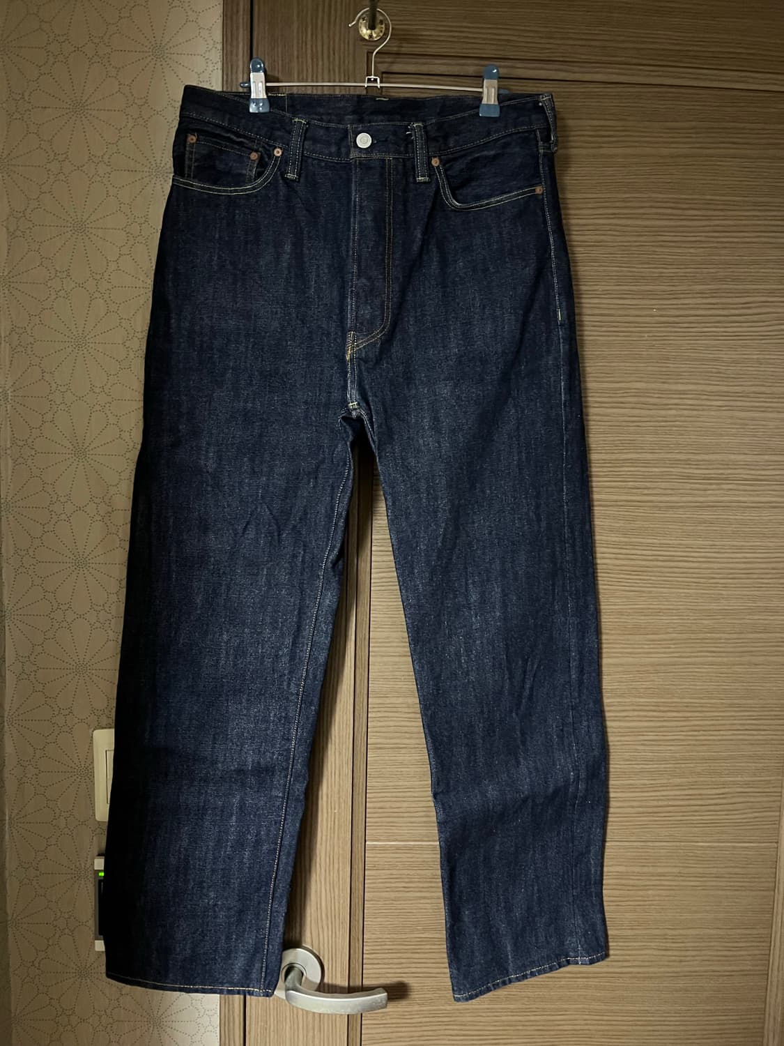 아웃스탠딩 40s 셀비지 데님팬츠 상품이미지1