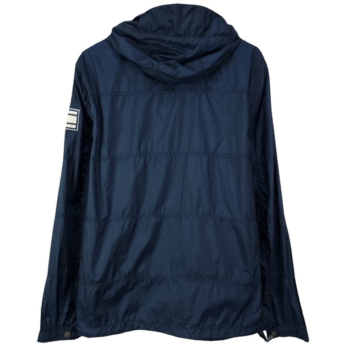 [타미힐피거] 로고 패치 후드 바람막이 자켓 네이비 M19266 상품이미지3
