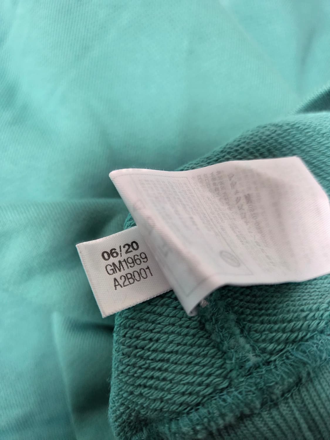 아디다스 퍼렐윌리암스 휴먼레이스 베이직 크루넥 맨투맨 티셔츠 XXL 그린 상품이미지4