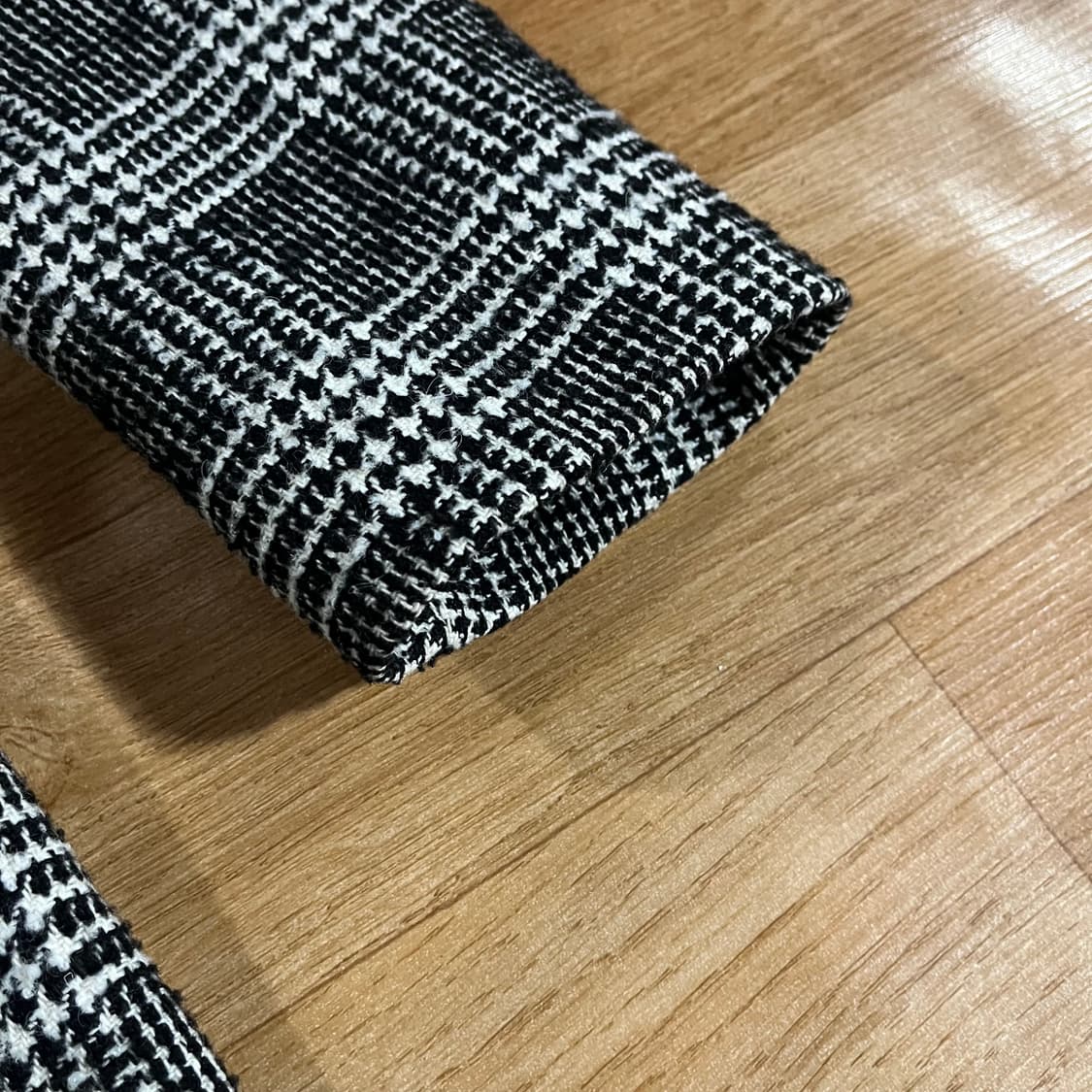 [95] 산드로 글렌체크 울코트 상품이미지5