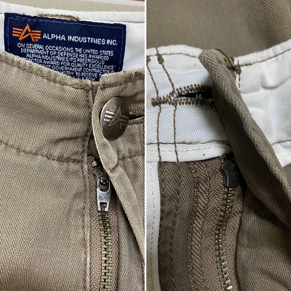 ALPHA INDUSTRIES 카고팬츠 상품이미지3