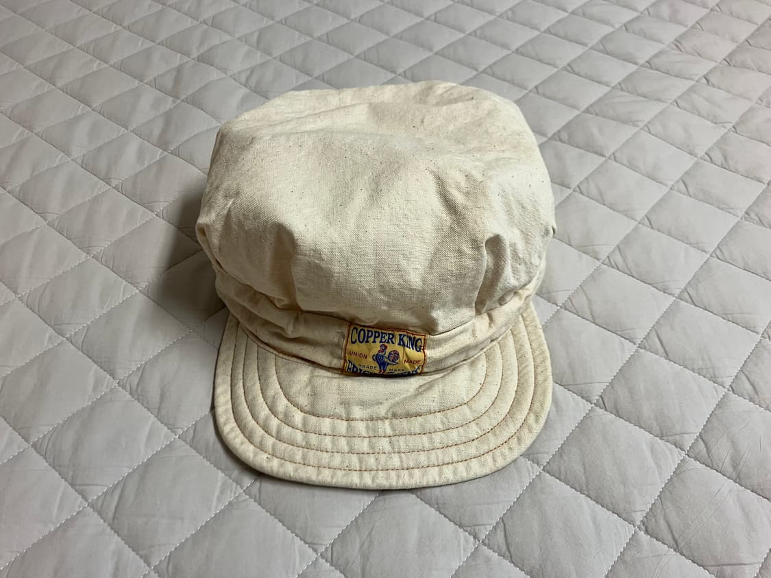 웨어하우스 복각 Copper King 워크캡 아메카지 워크웨어 빈티지 상품이미지2