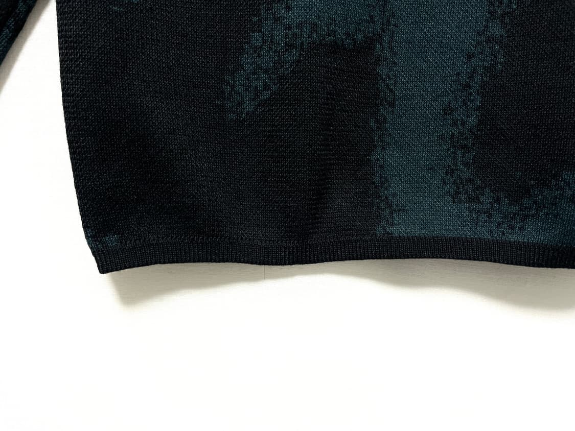 나이키 컬쳐 스우시 패턴 카라 니트 XL _ 딥그린 상품이미지7