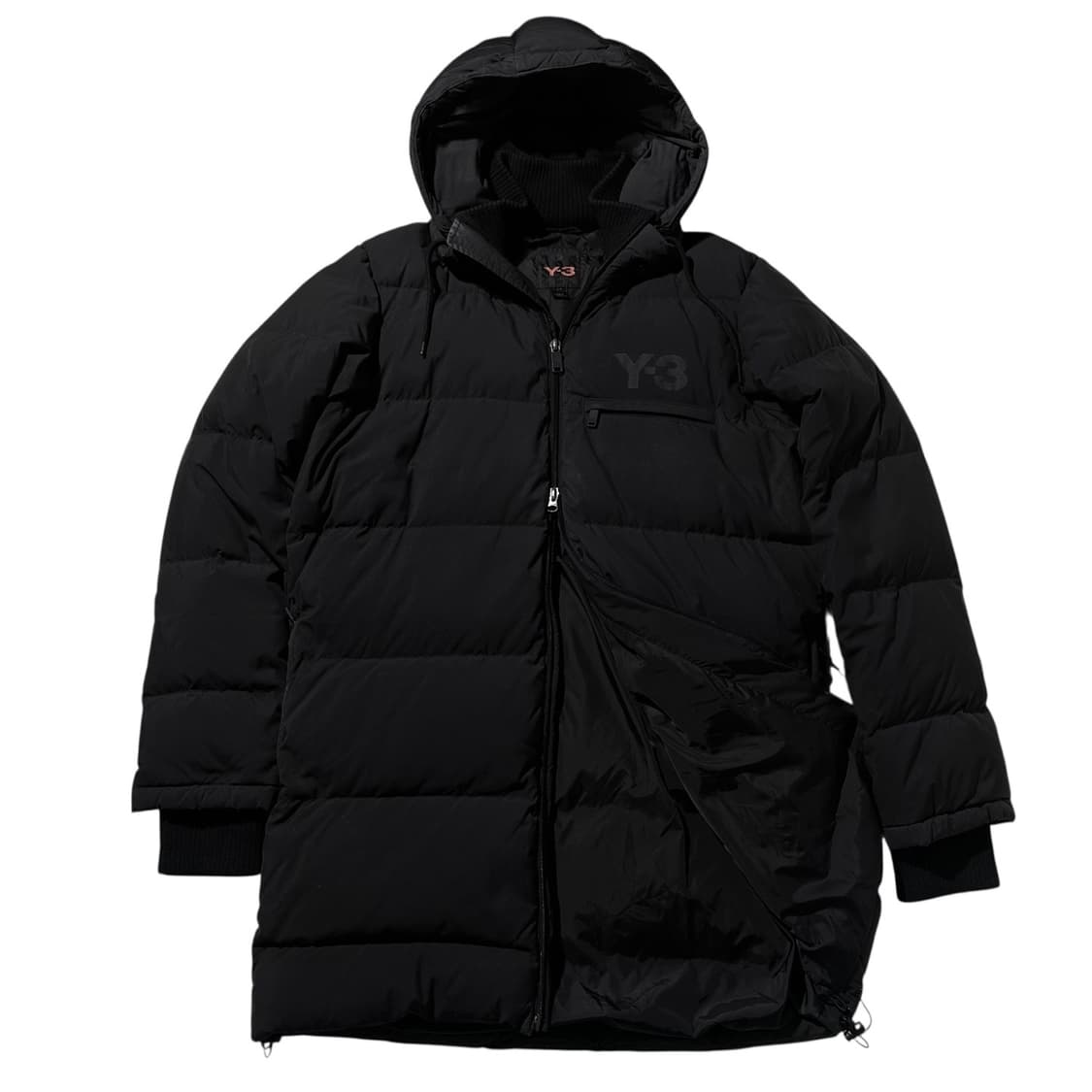 Y-3 요지 야마모토 다운 패딩 블랙 상품이미지1