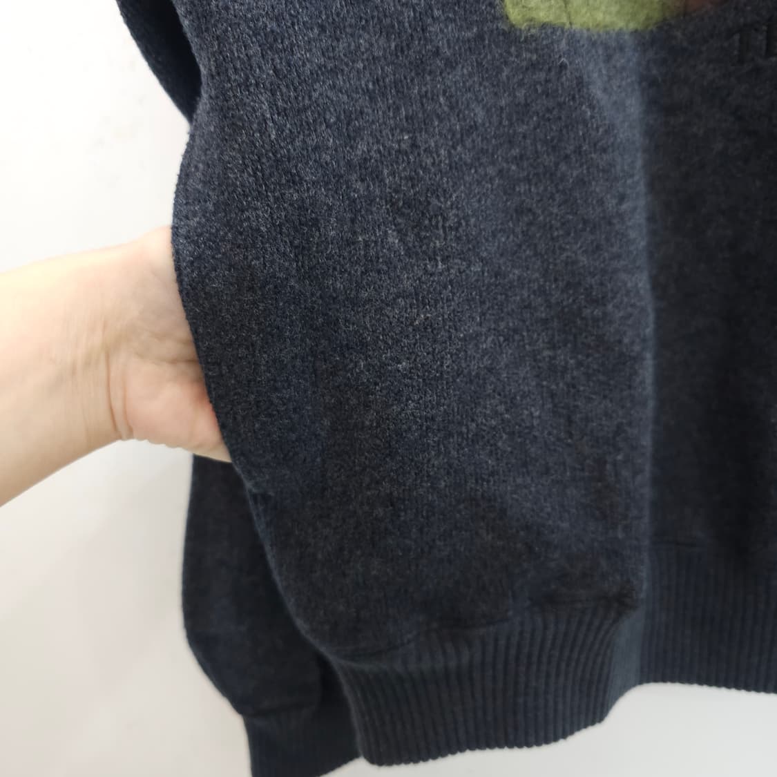 트루사루디 빈티지 니트 모혼방 기모 상품이미지7