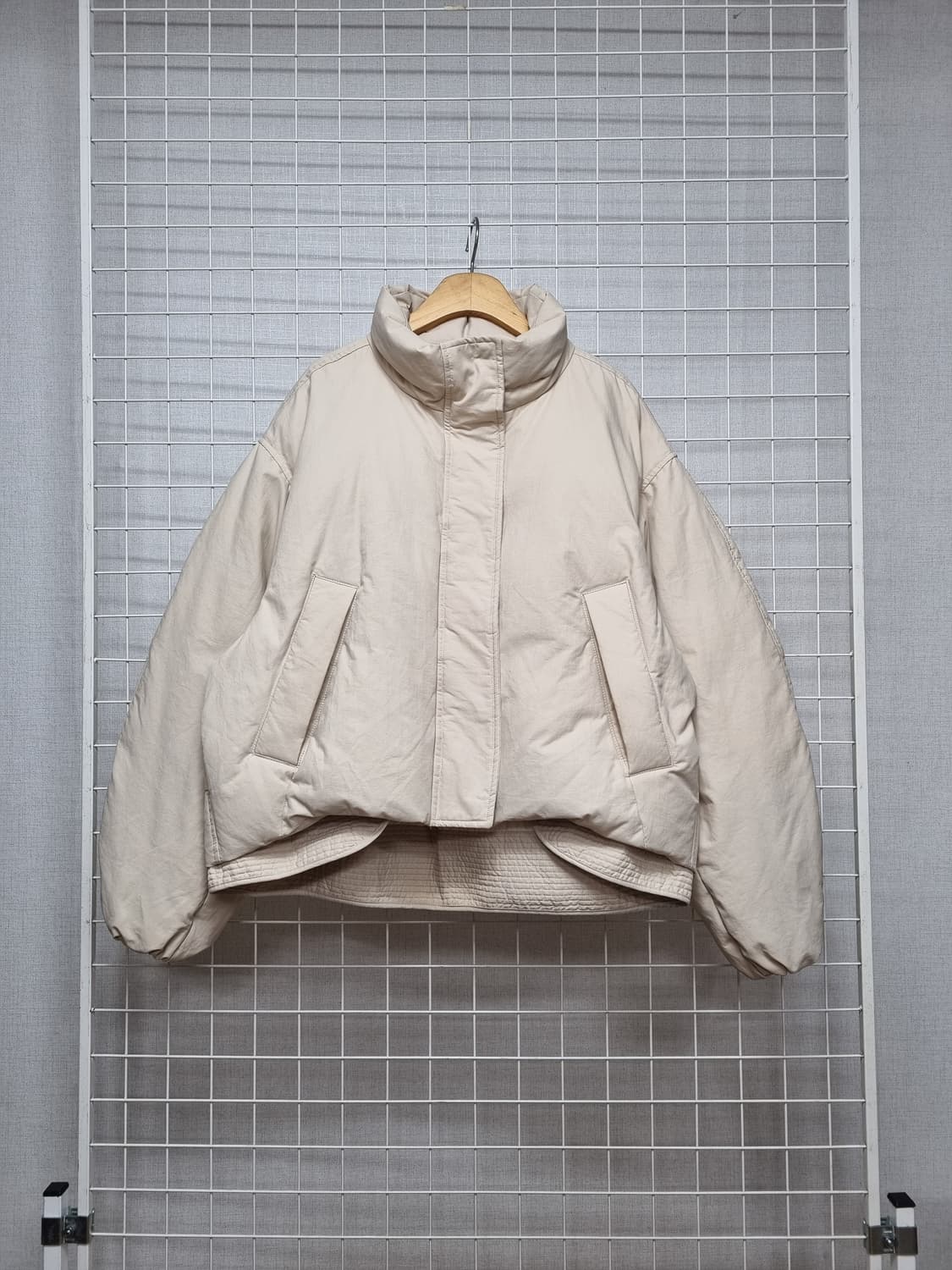 (택포) 컴젠 comgen 덕다운 패딩 (베이지) 상품이미지1