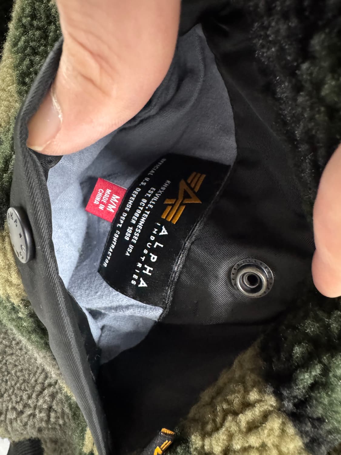 알파인더스트리 셰르파 리버시블 자켓  상품이미지5