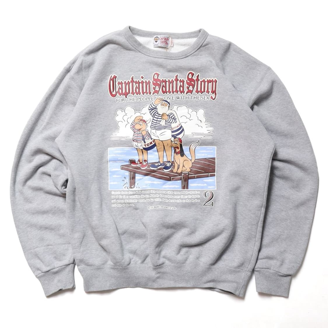 캡틴 산타 Captain Santa Printing Sweatshirt  상품이미지1