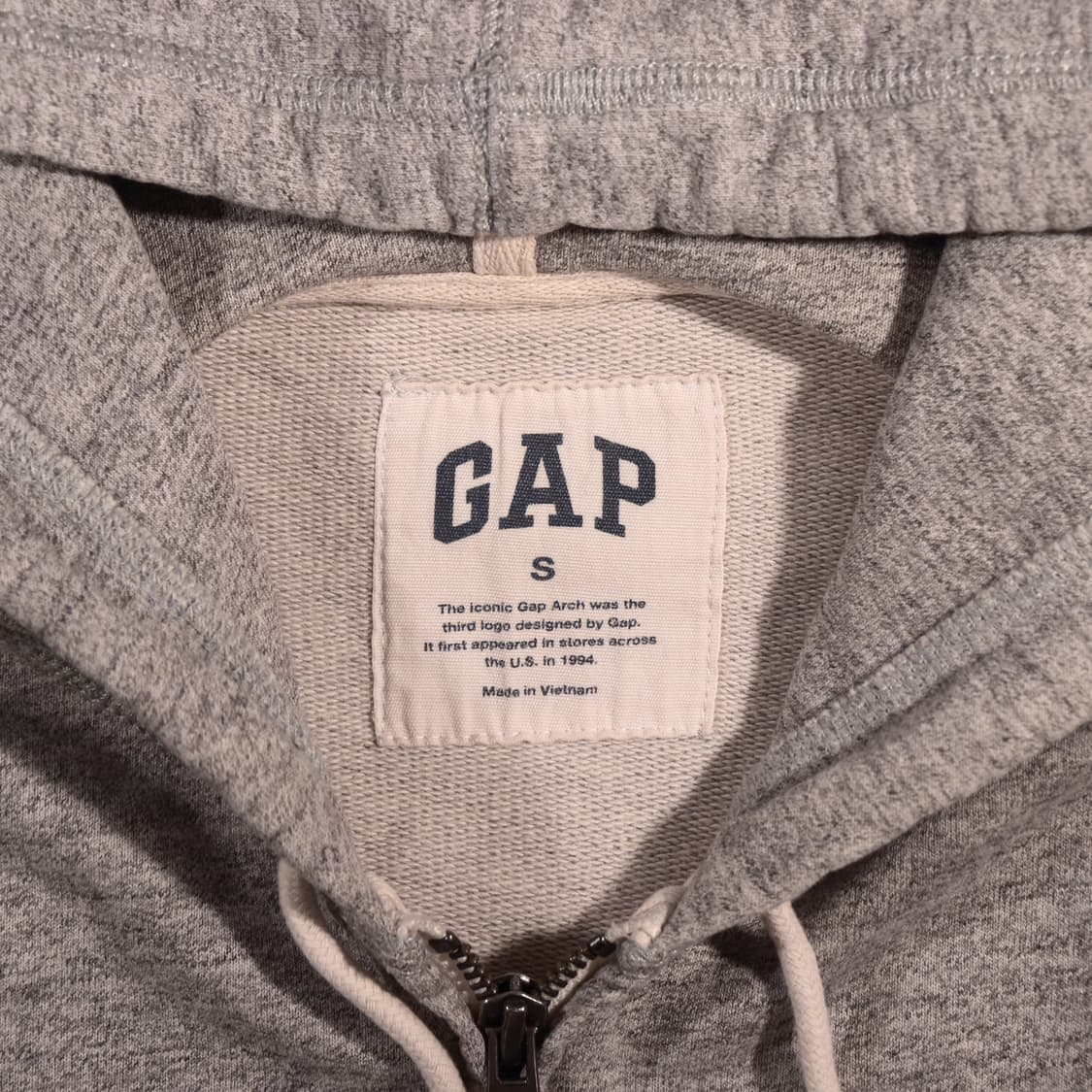 갭 로고 후드집업 상품이미지3