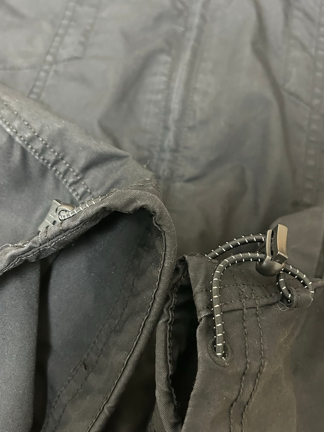 리바이스 화이트탭 트러커 블랙 바람막이 자켓 상품이미지7