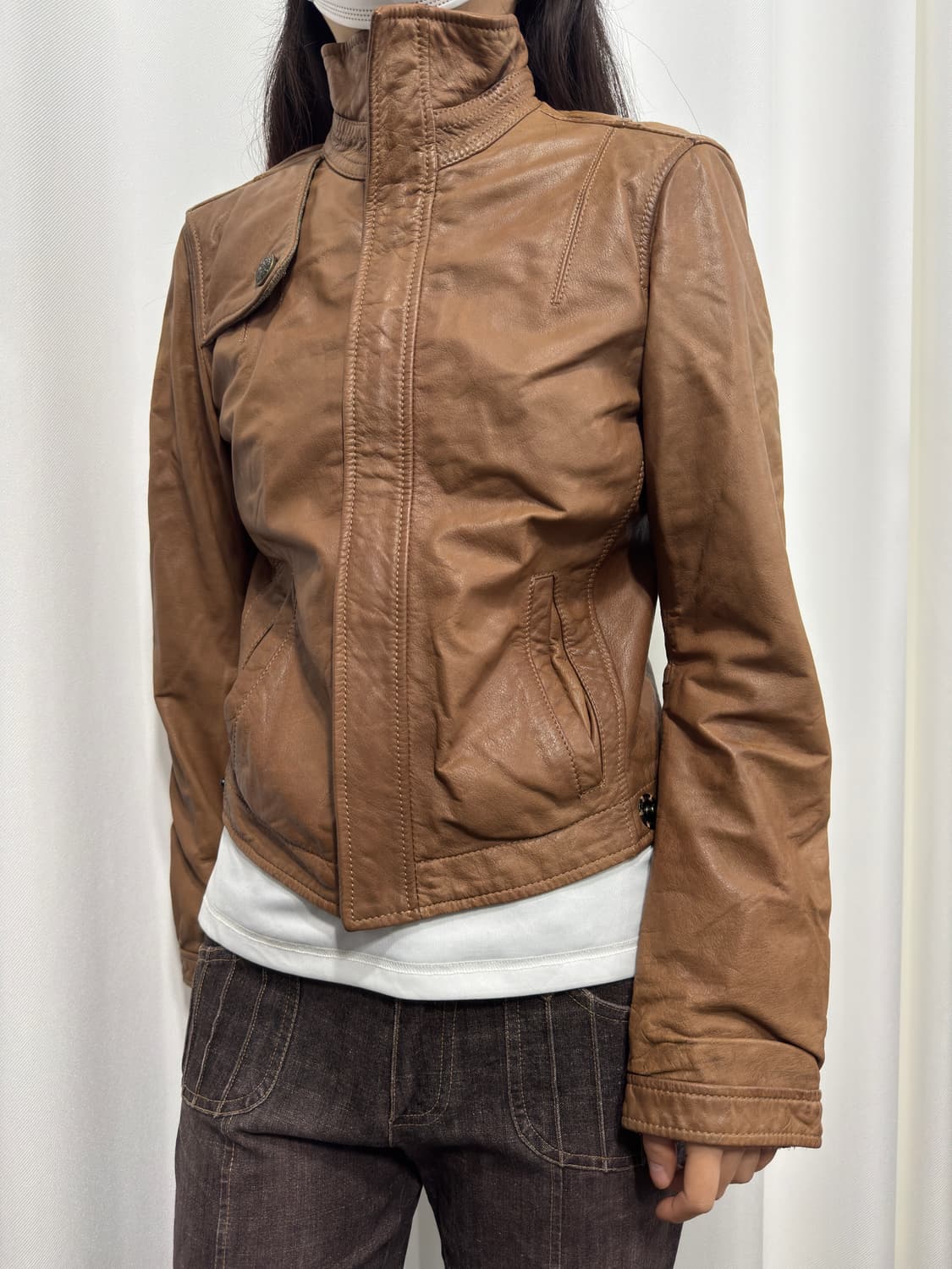 real leather jacket 상품이미지2