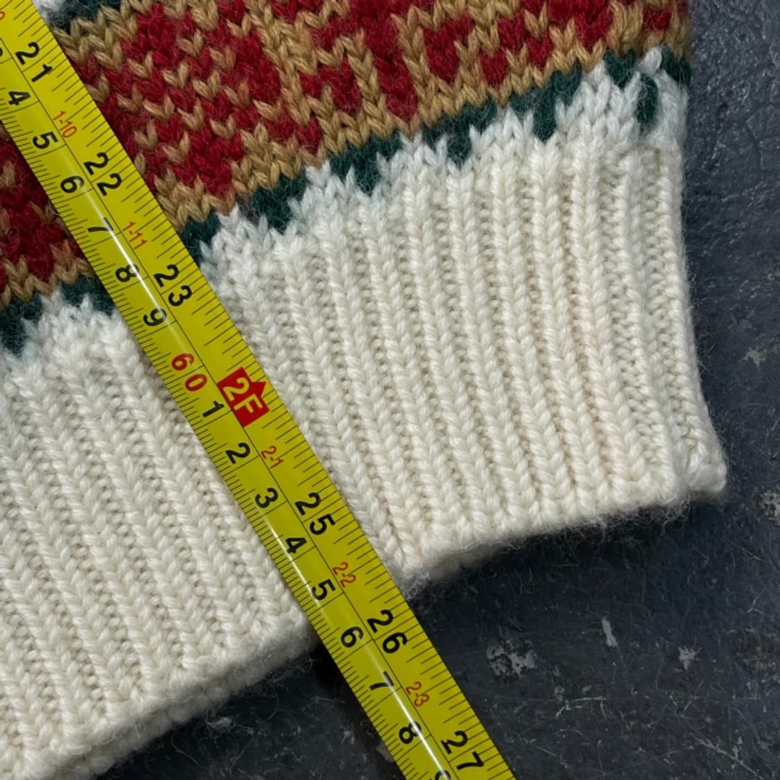 100 빈티지 노르딕 크리스마스 니트 상품이미지7