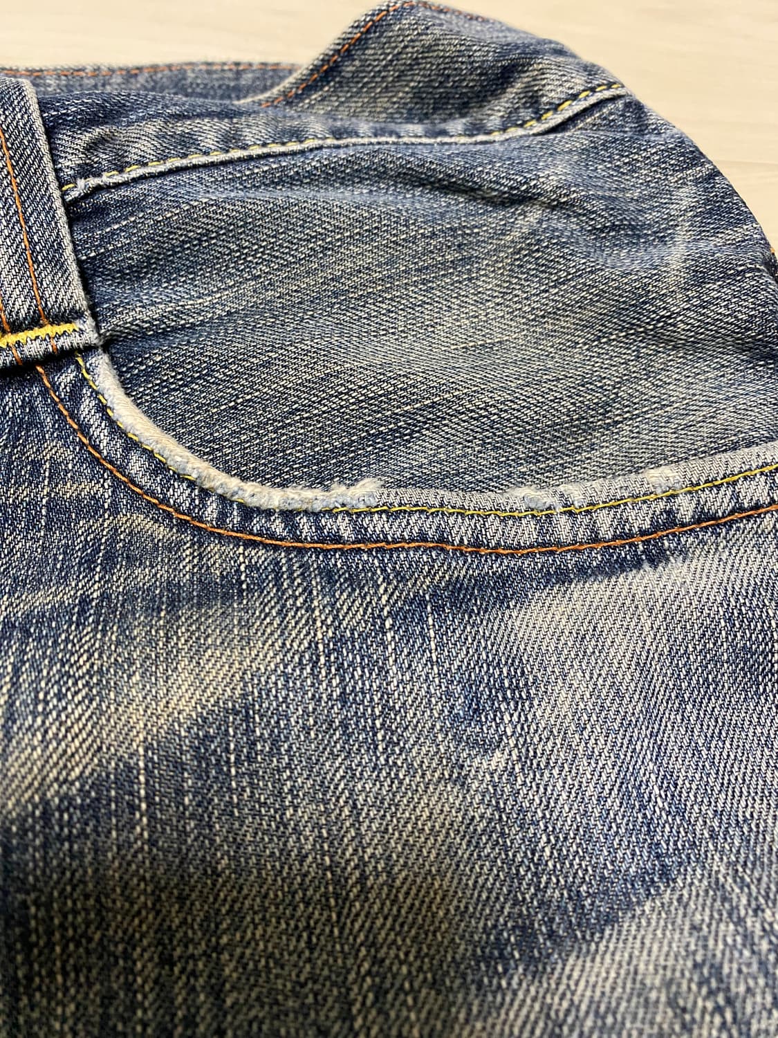 에드윈 503 디스트로이드 데님 상품이미지5