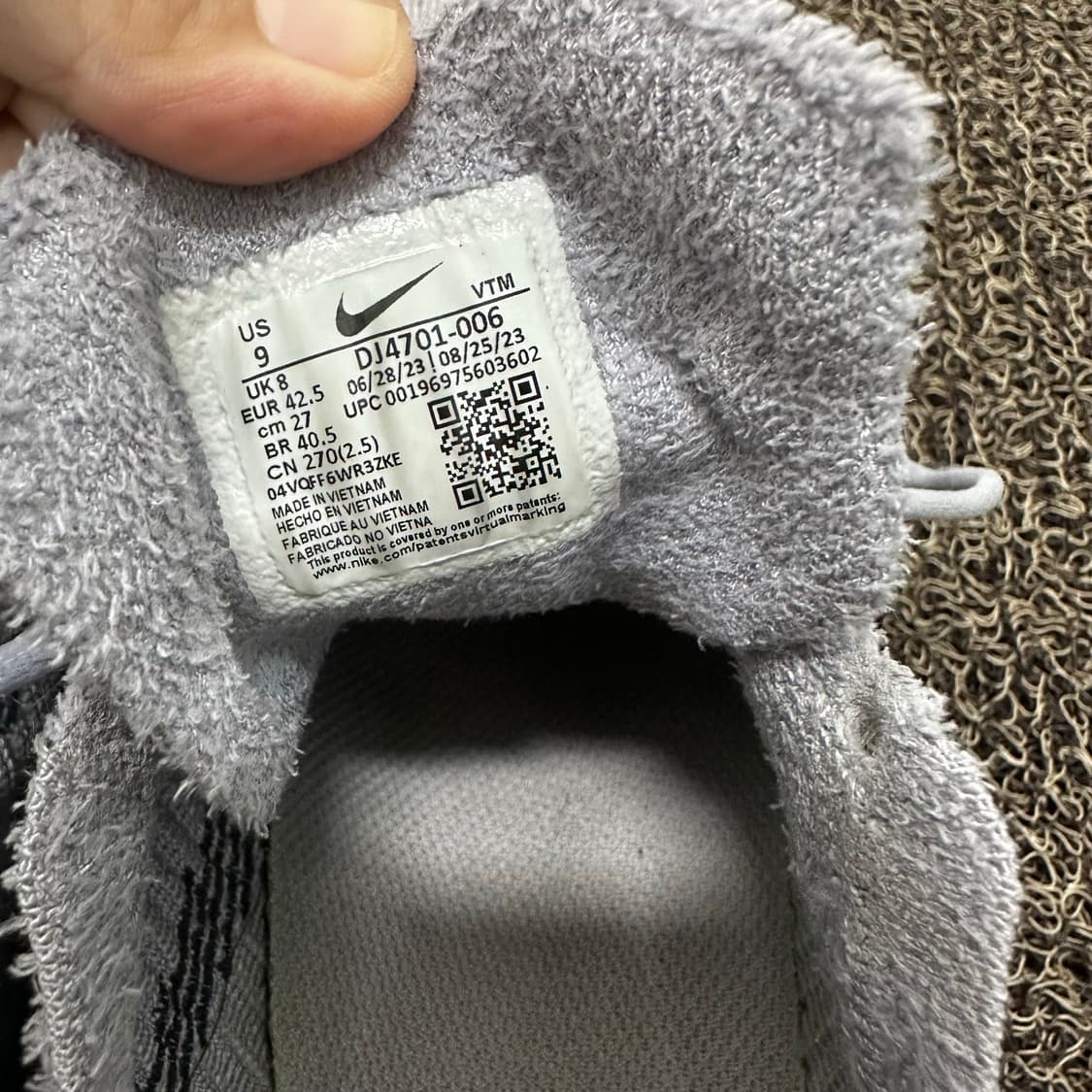 NIKE 나이키 에어맥스 스콜피온 운동화 270 상품이미지8