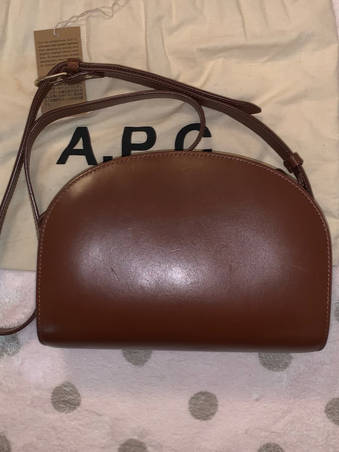 APC 아페쎄 하프문백 데님 상품이미지2