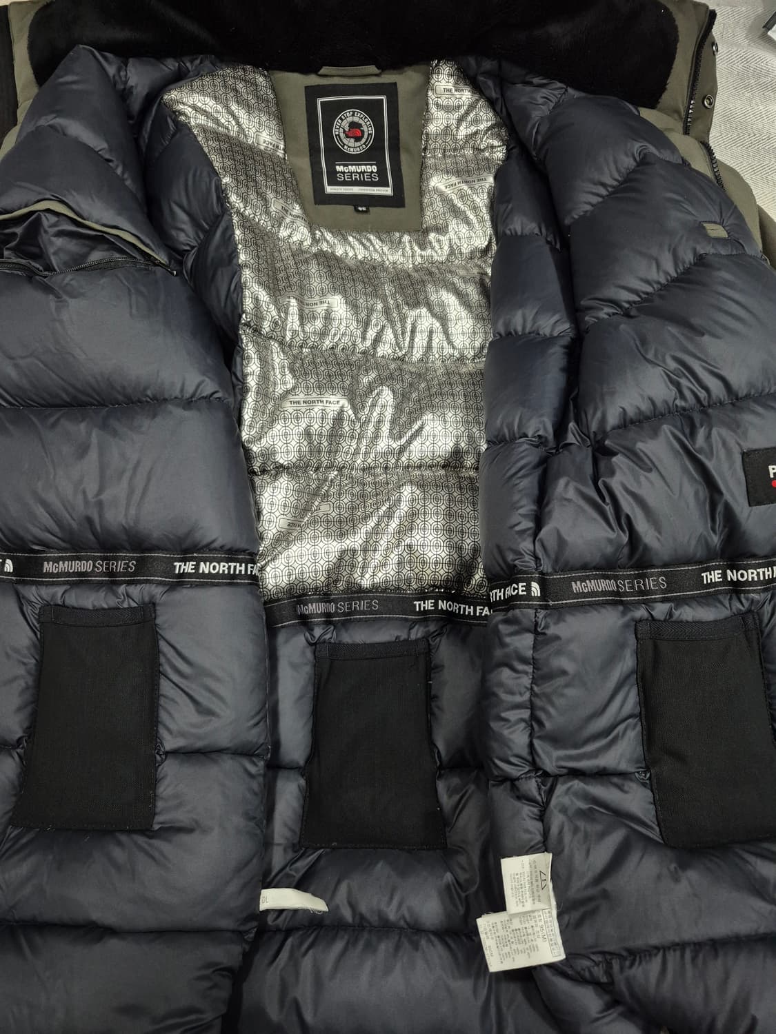 노스페이스 맥머도 GORE THERMIUM 구스다운 패딩 남성 95사이즈 상품이미지5