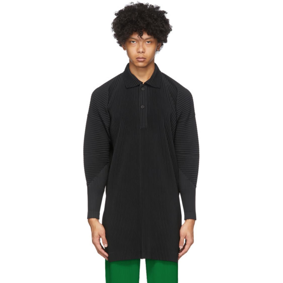 이세이미야케 옴므플리세 롱 폴로 셔츠 3 상품이미지1