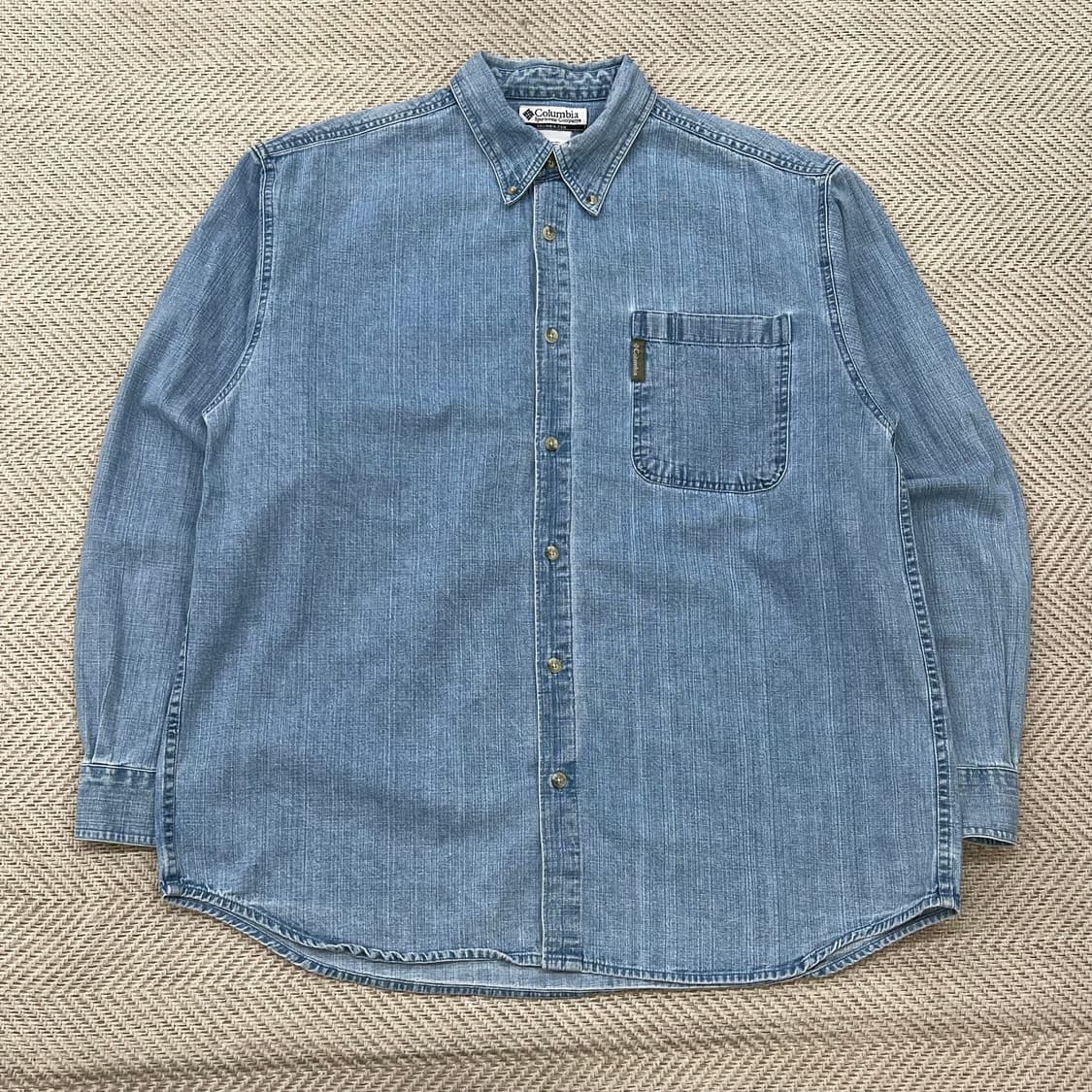 컬럼비아 워크 데님 셔츠 r3358 상품이미지1