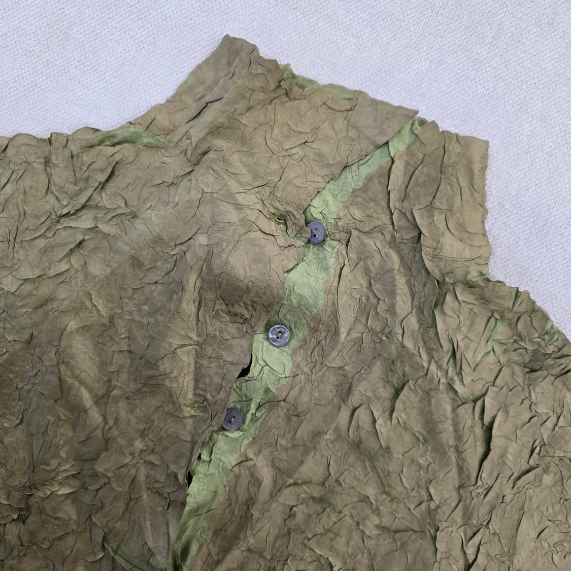 [88-160] 루치아노최 주름 견 셔츠 0127J 상품이미지2