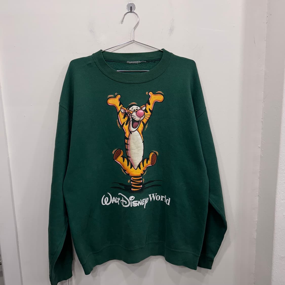 월트디즈니월드 굿즈 티거 나염 오버핏 맨투맨 상품이미지2