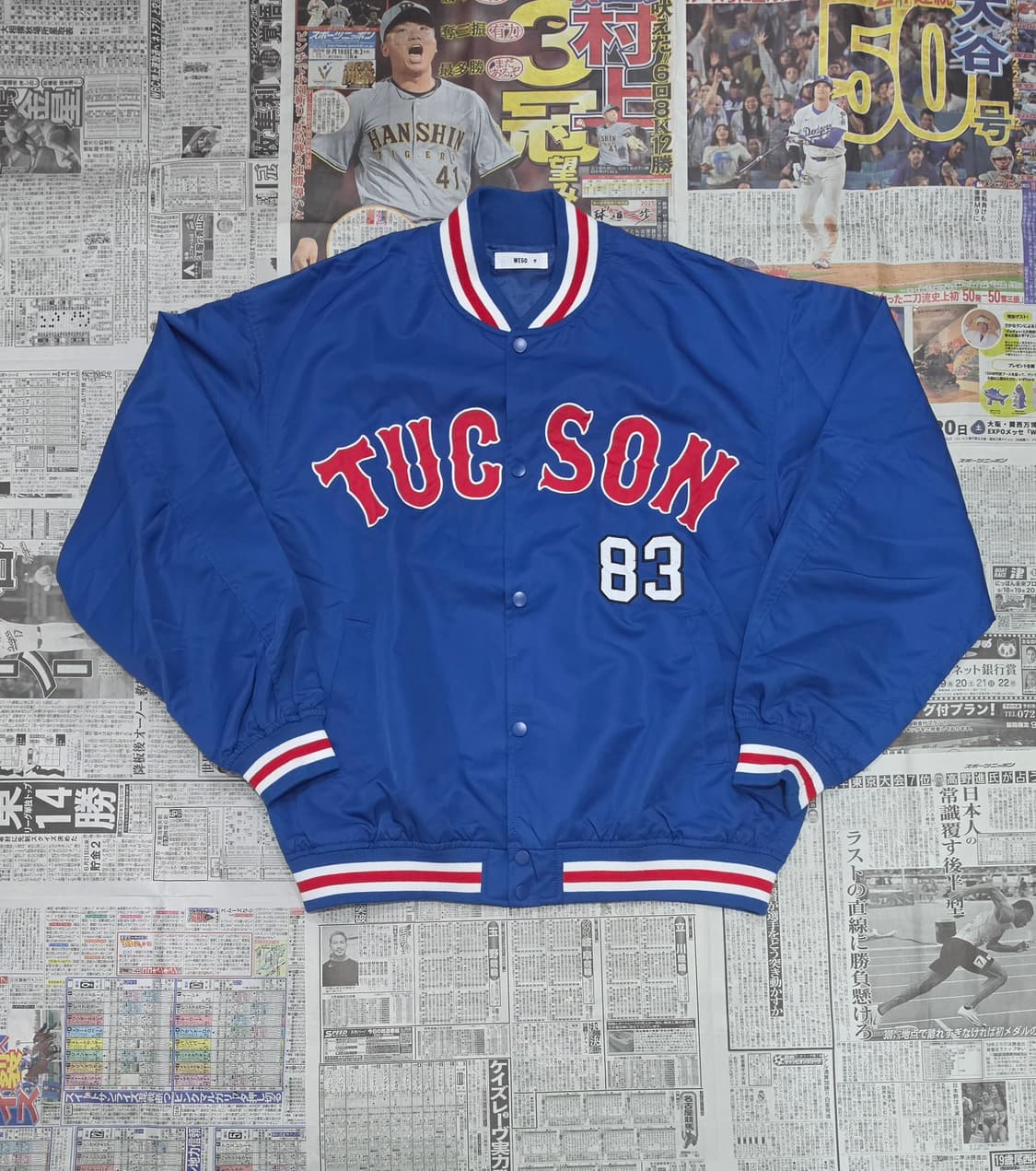 WE GO 바시티자켓 M 상품이미지1