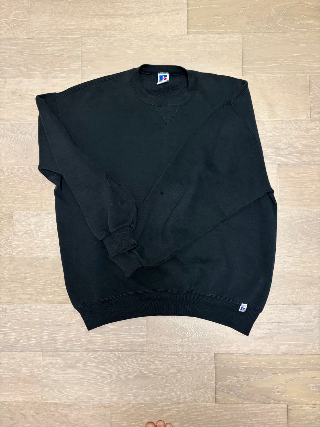 빈티지 러셀 스웻셔츠 블랙 made in usa🇺🇸 상품이미지1