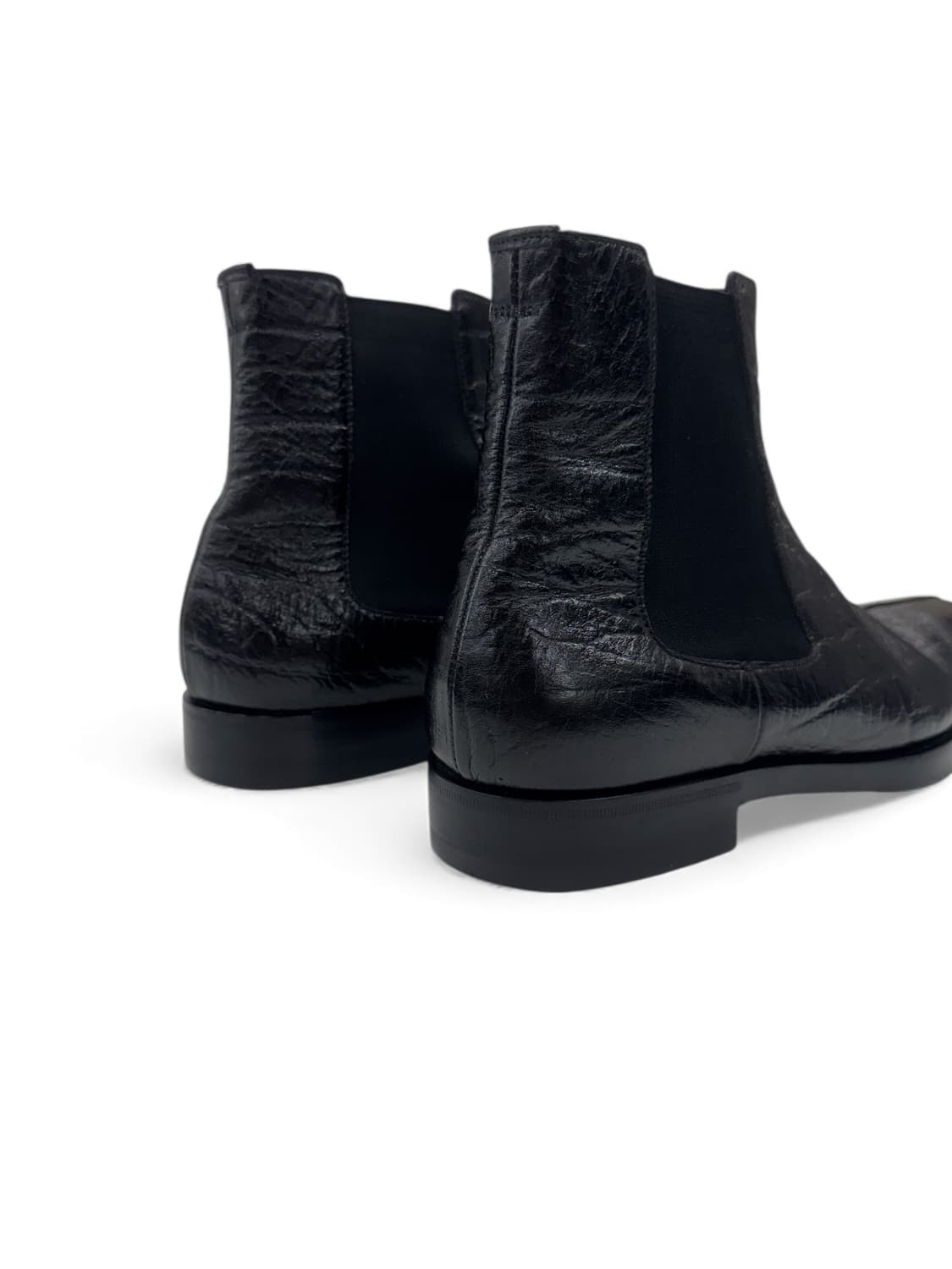 00s Prada Square Toe Boots 상품이미지5