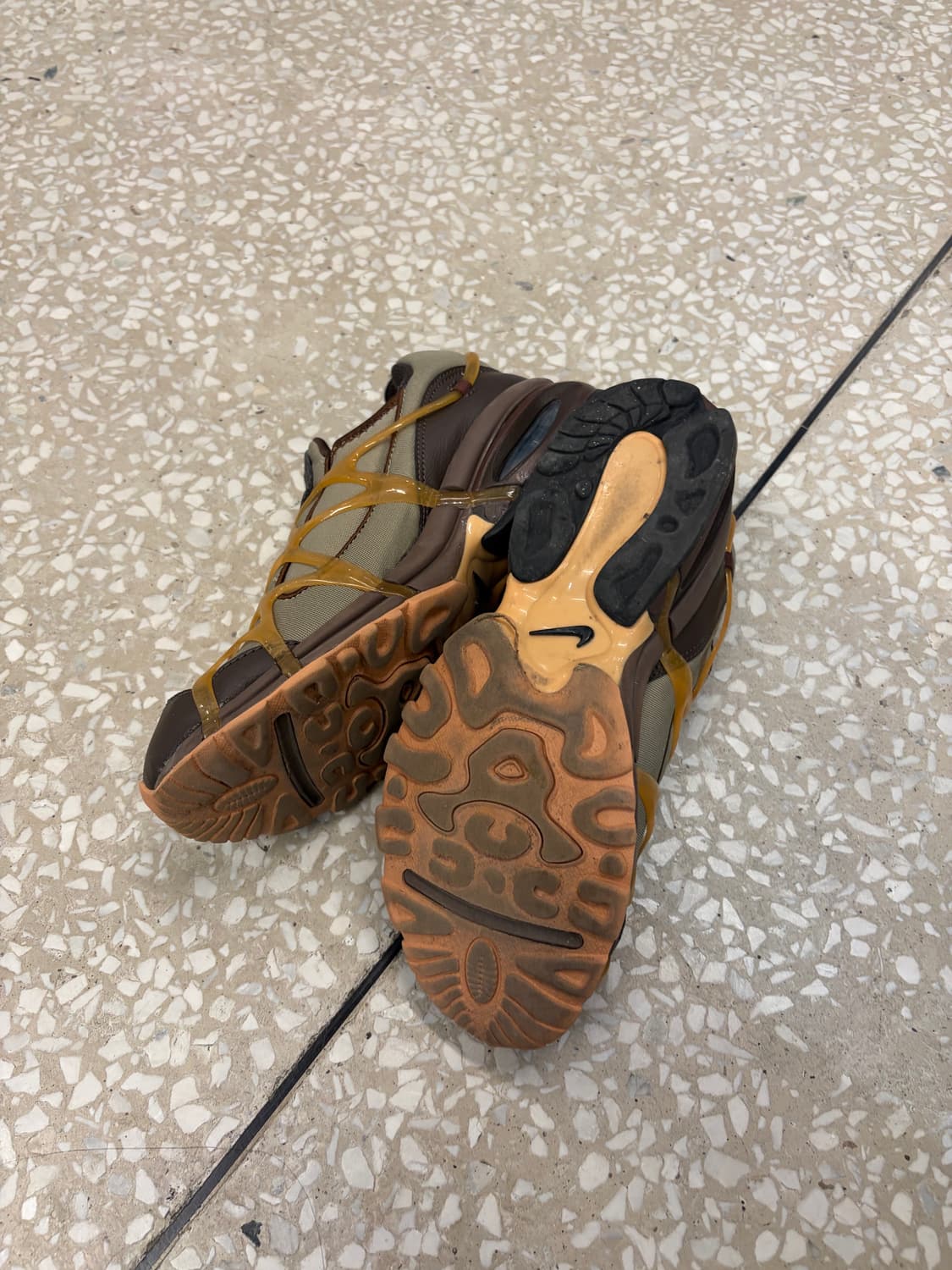 Nike Air Kukini Brown Cage Sneakers 상품이미지6