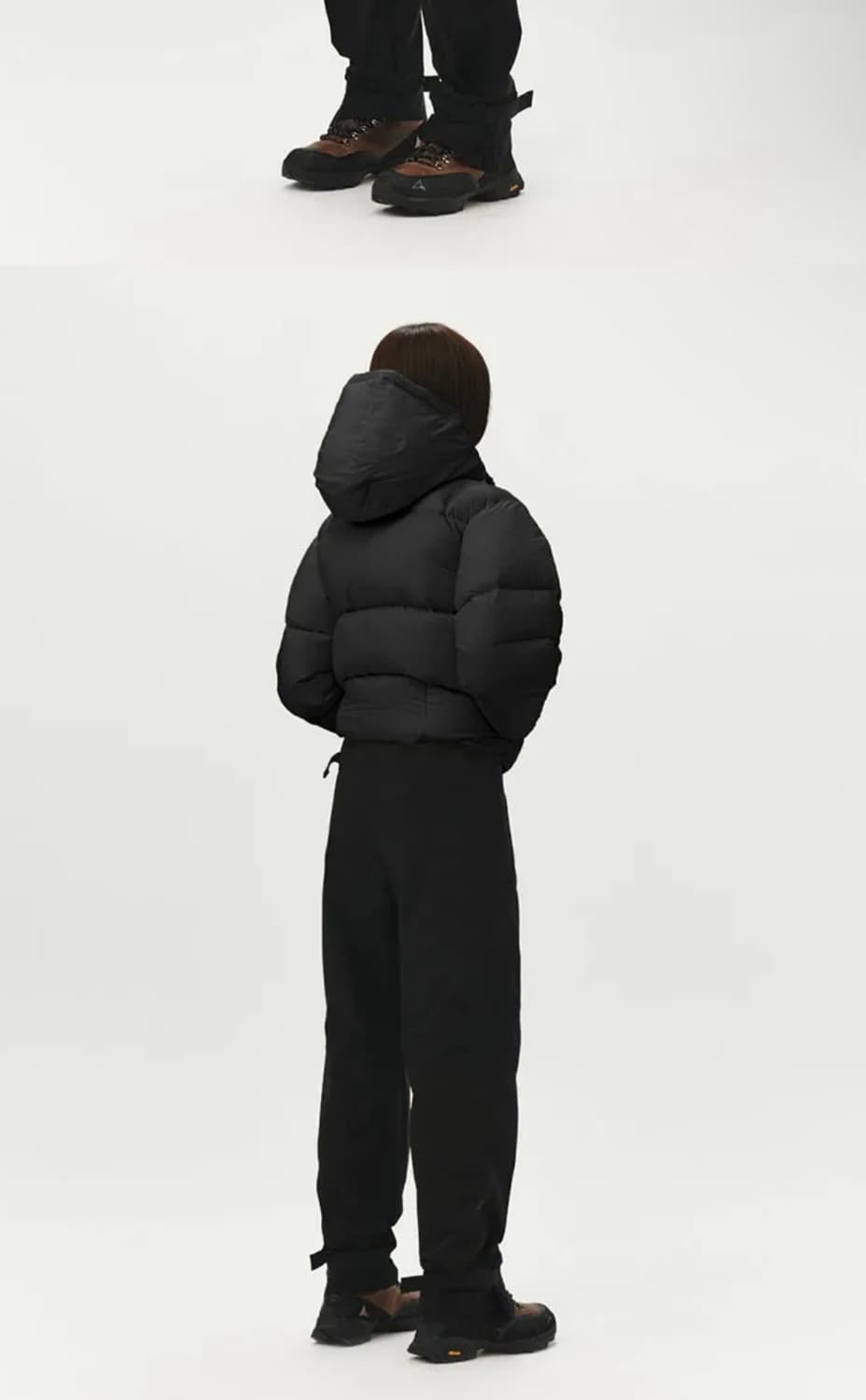 EE WOMENS DOWN PARKA BLACK M 상품이미지2
