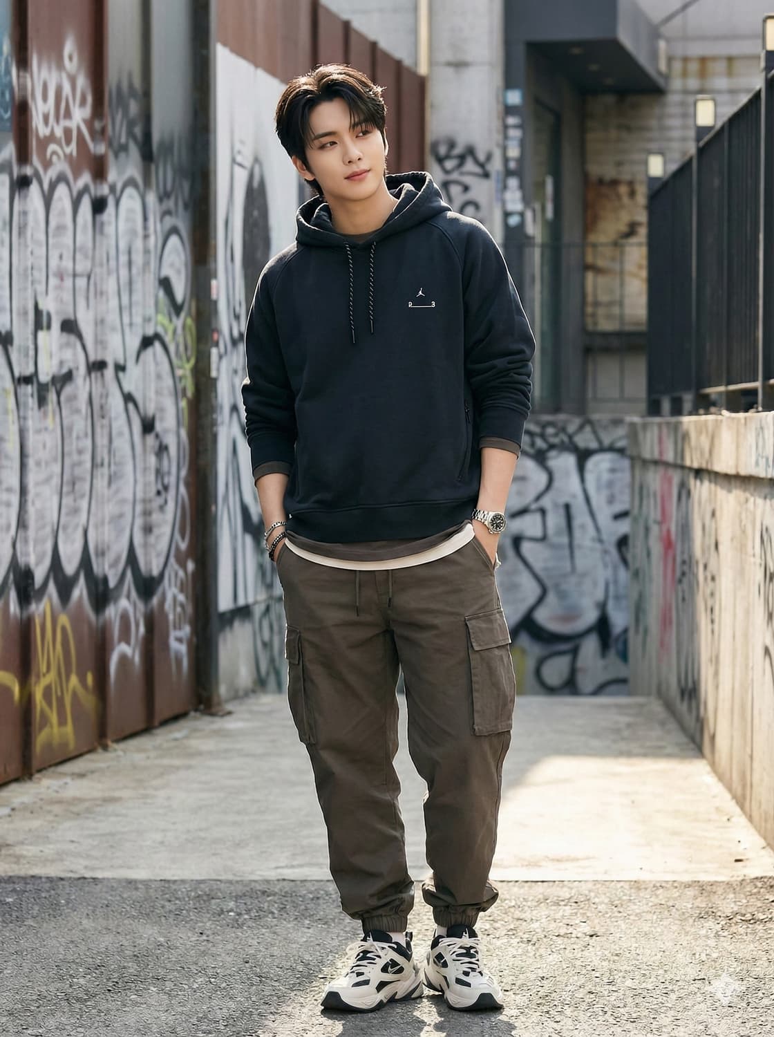 나이키 조던 23 엔지니어드 플리스 후드티 블랙 상품이미지1