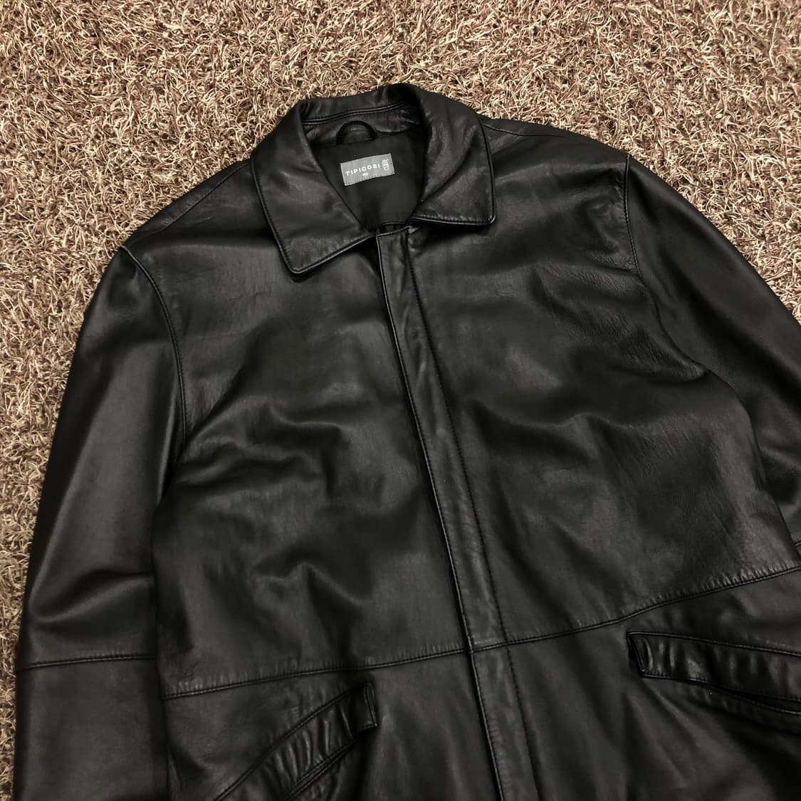 Tipicosi 양가죽 레더 가죽 자켓 상품이미지2