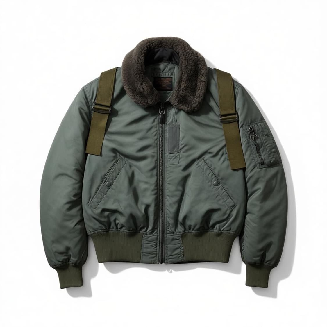 오리지날 미국제조 알파사 미공군 B-15D 항공점퍼 상품이미지1