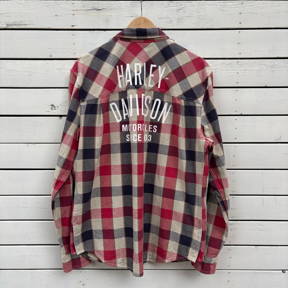Harley Davidson 할리데이비슨 체크 자켓 상품이미지2