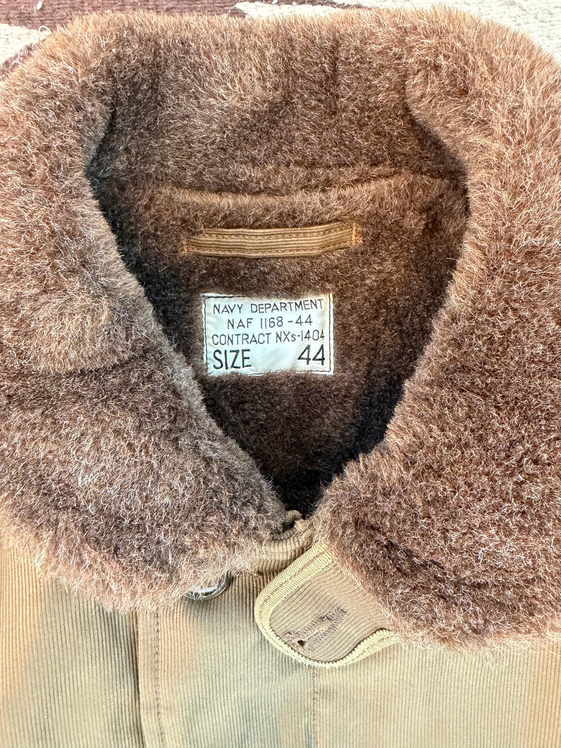 프리휠러스 덱자켓 N-1 44 레드 카키 판매합니다.  상품이미지2