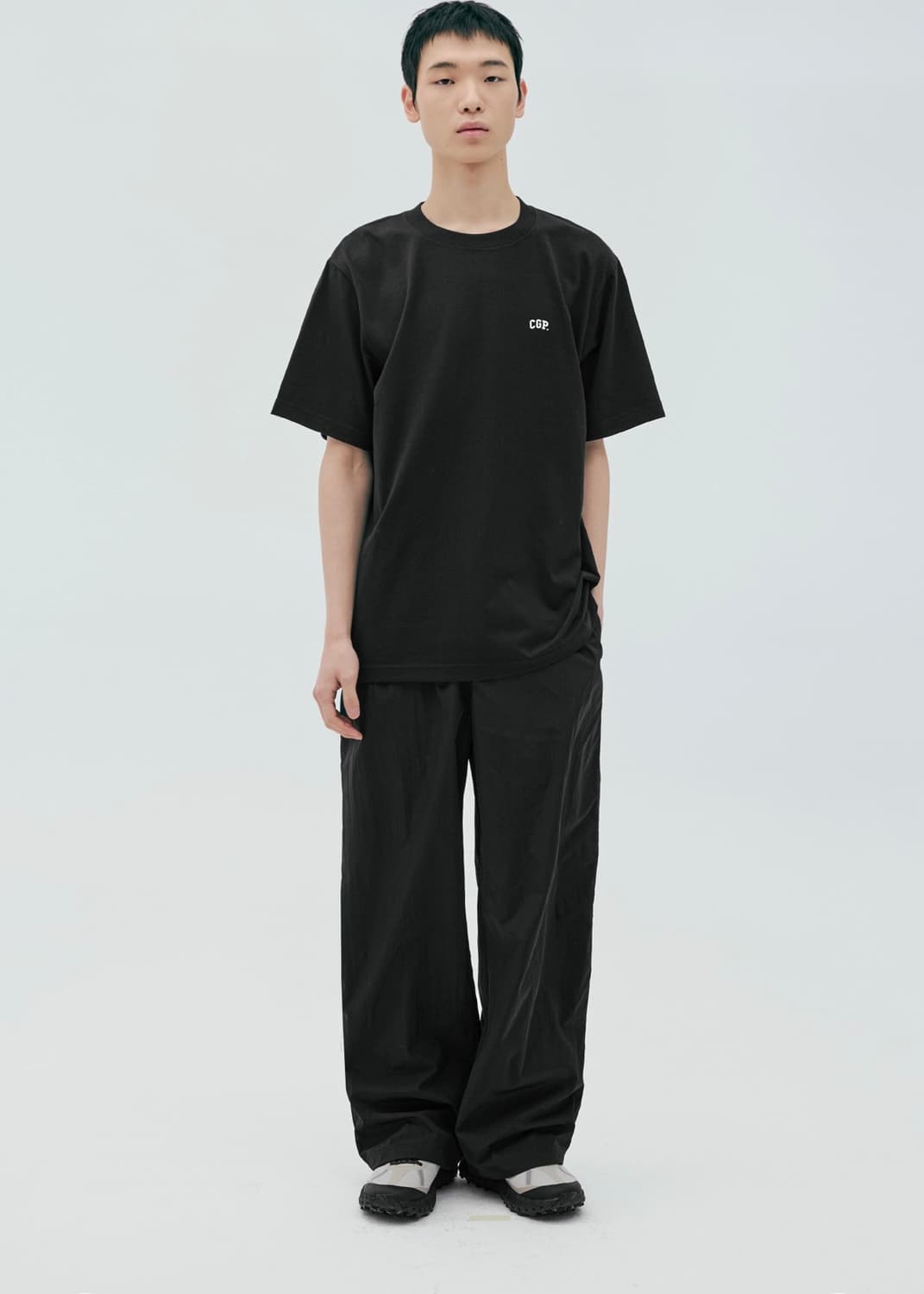 코드그라피 쿨 나일론 팬츠 블랙 L 상품이미지5